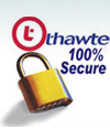 100% secure shopping