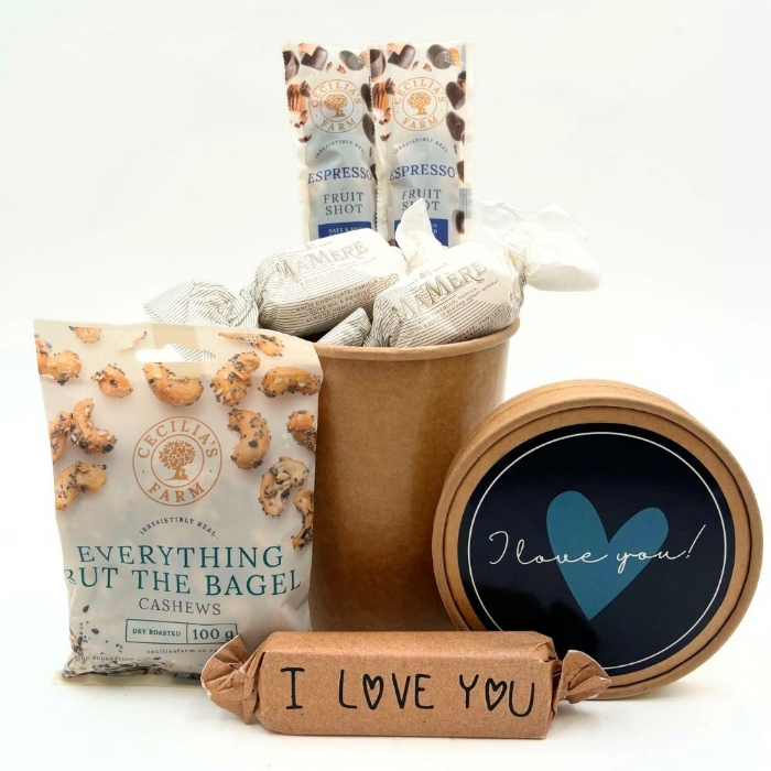 I Heart You Snack Tub
