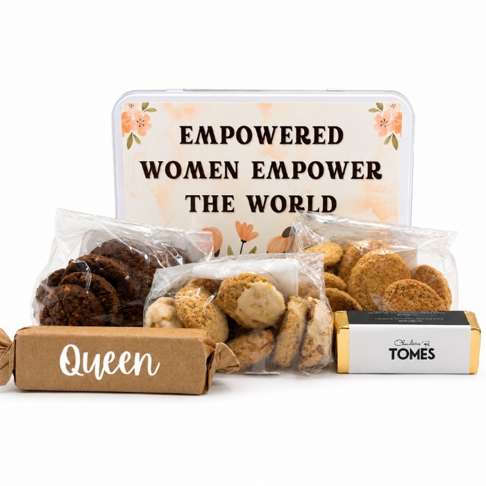 A Queen's Empowered Snack Tin